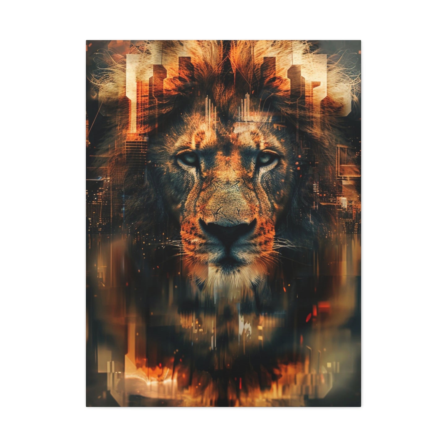 "King of the City" Canvas Gallery Wrap