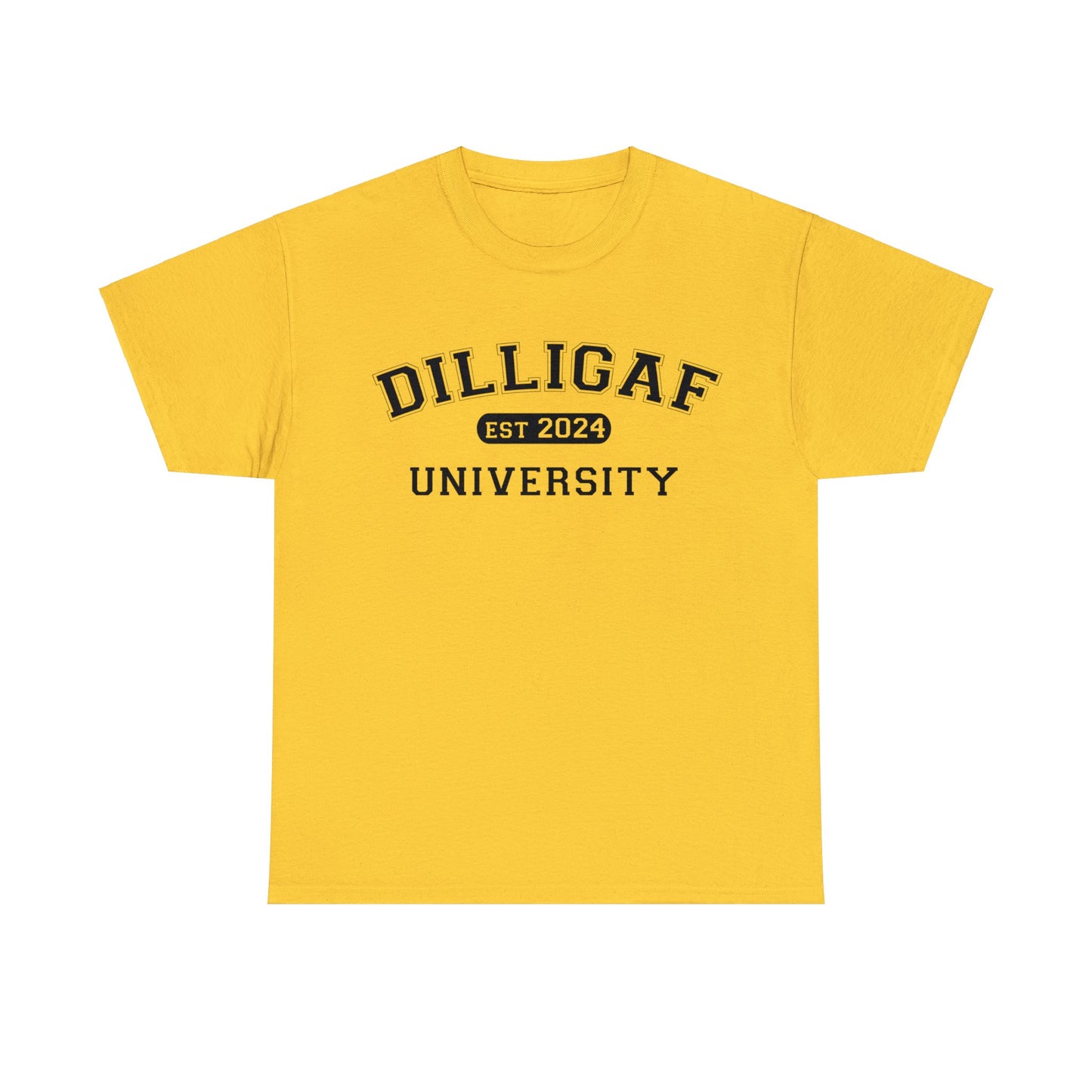 DILLIGAF University Unisex Heavy Cotton Tee