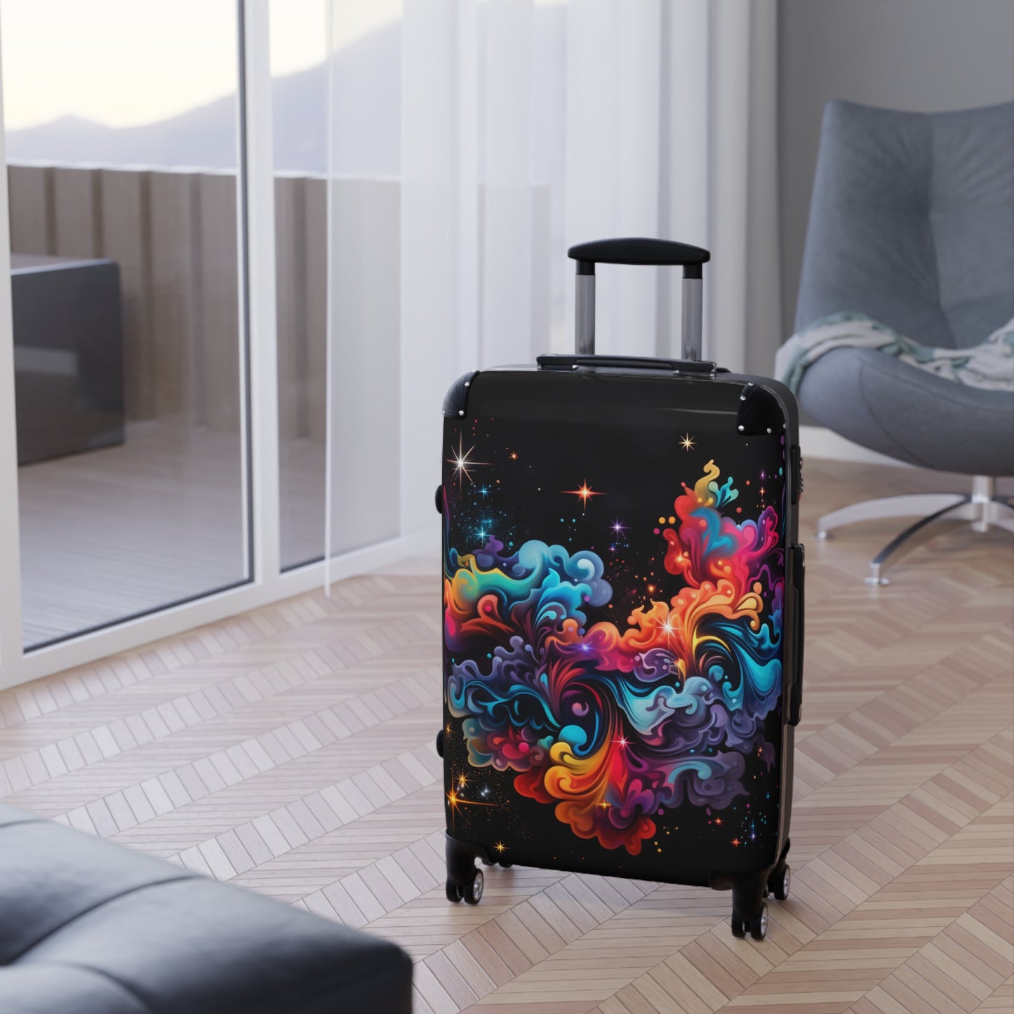 Starstruck Graffiti Voyager Suitcase