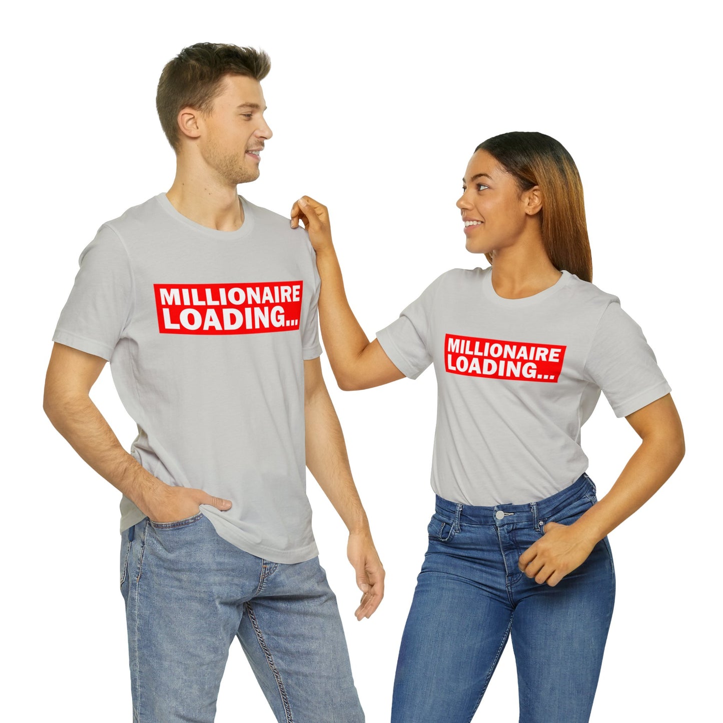 Millionaire Loading Unisex Jersey Short Sleeve Tee